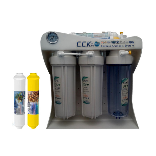 تفیه آب سی سیکا همراه دو فیلتر اضافه 5-6